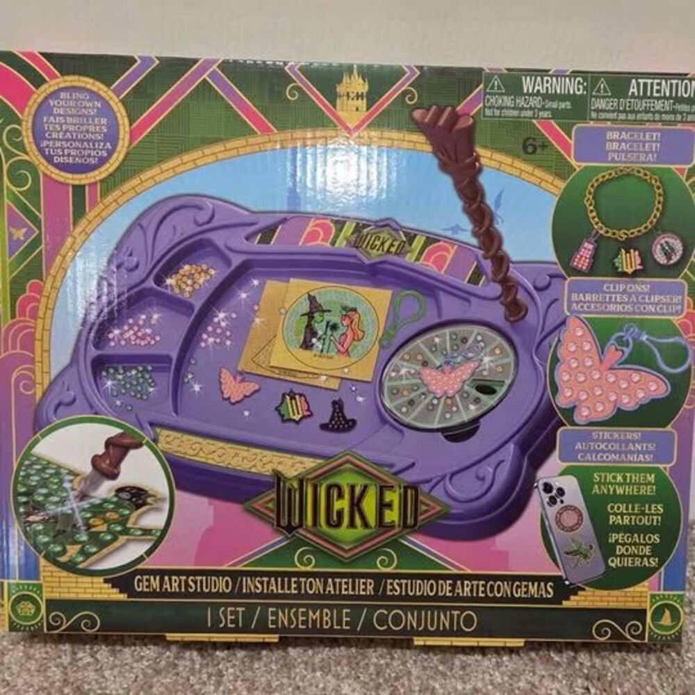 Wicked gem art studio, DIY Jewelry & Charm Craft Kit